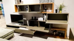 Parete attrezzata i-modulart di Presotto scontata del 71%