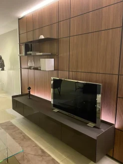 Parete attrezzata in stile design Modulor di Rimadesio in Offerta Outlet