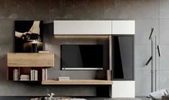 Parete attrezzata in stile design Mito 5.0 di Imab a prezzo Outlet