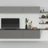 Parete attrezzata in stile design Skyline  di Astor mobili a prezzo scontato