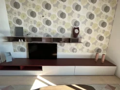 Parete attrezzata in stile moderno Manhattan di Calligaris in Offerta Outlet