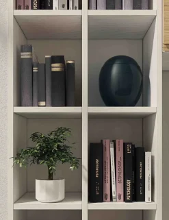 Parete attrezzata in stile moderno Cube s05 di Collezione esclusiva in Offerta Outlet