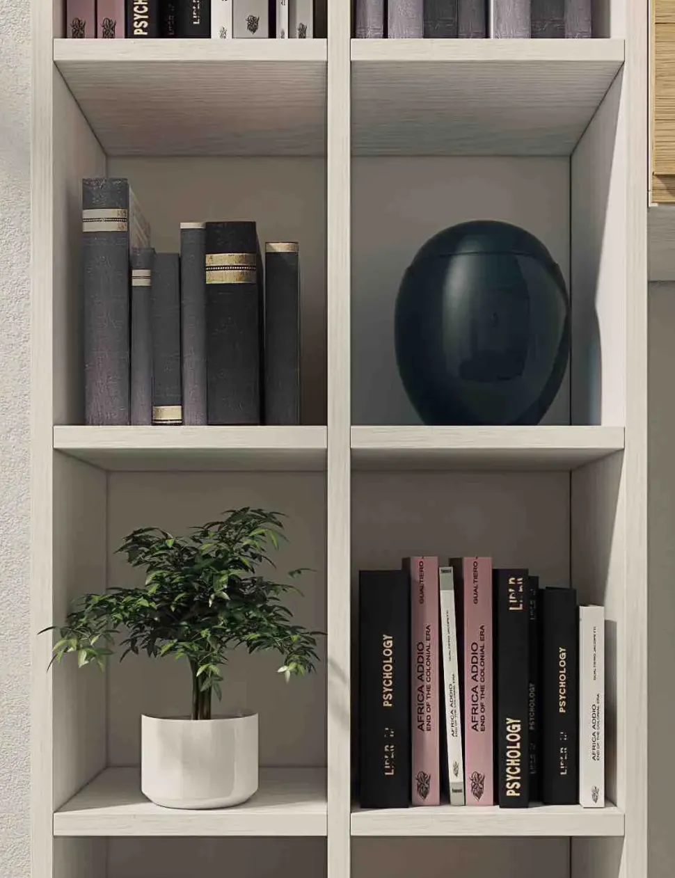 Parete attrezzata in stile moderno Cube s05 di Collezione esclusiva in Offerta Outlet