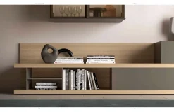 Parete attrezzata in stile design Day * di Orme in Offerta Outlet