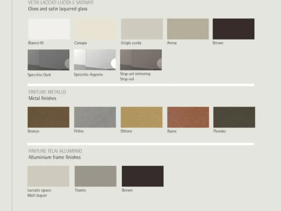 Parete attrezzata in stile moderno L5c03 di Sangiacomo a prezzo scontato