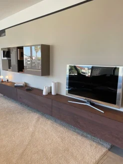 Parete attrezzata in stile moderna 36e8 di Lago in Offerta Outlet