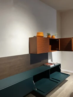 Parete attrezzata in stile design L- zero29 di Devina nais a prezzo Outlet