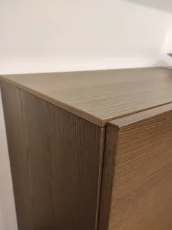 Parete attrezzata in stile moderno All di Md house a prezzo Outlet