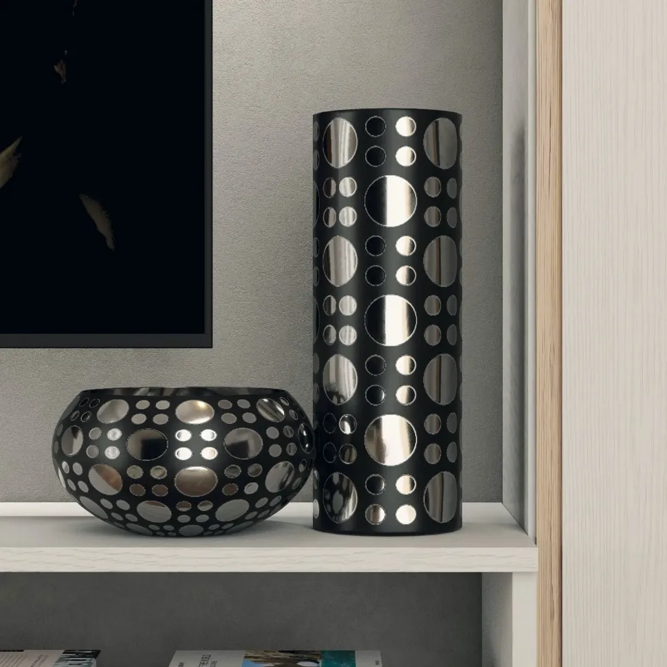 Parete attrezzata in stile moderno Oak 2 di Collezione esclusiva a prezzo Outlet