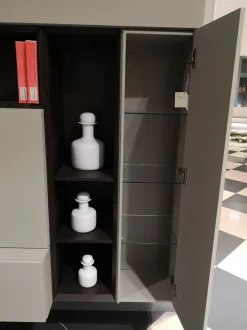 Parete attrezzata in stile moderno People di Pianca in Offerta Outlet