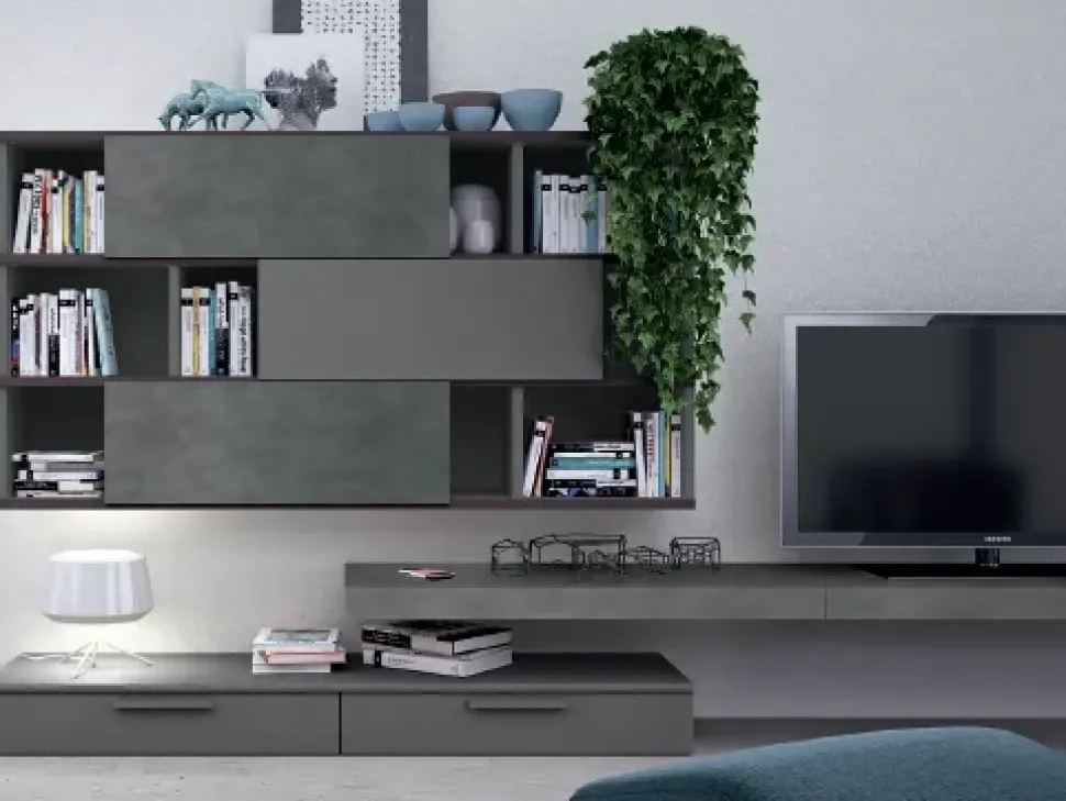 Parete attrezzata L136 del brand Colombini casa con un ribasso esclusivo