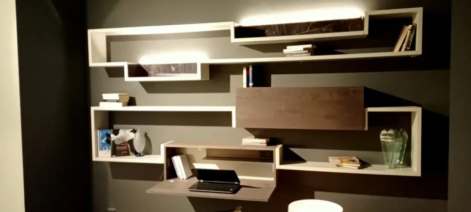 Parete attrezzata Lago office Lago in stile design a prezzo scontato