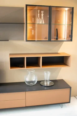 Parete attrezzata Lampo dell'azienda Sangiacomo con un ribasso esclusivo