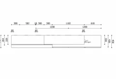 Parete attrezzata Lampo di Sangiacomo scontata del 30%