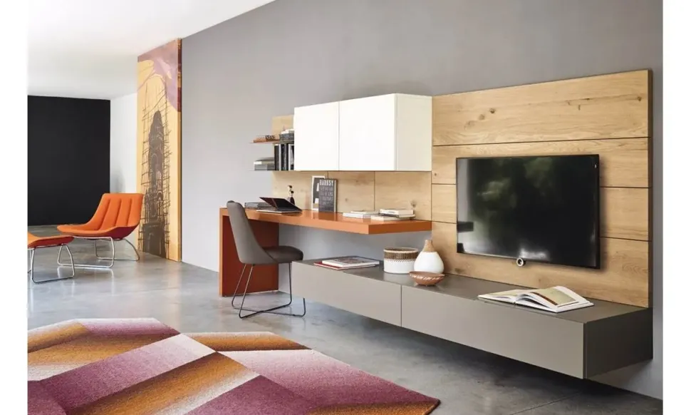 Parete attrezzata Lampo di Sangiacomo scontata del 25%