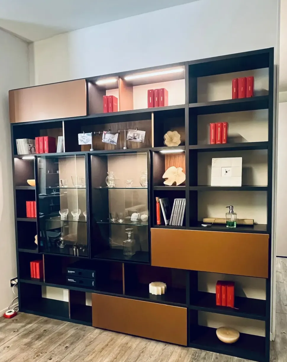 Parete attrezzata Libreria modo di Sangiacomo scontata del 31%
