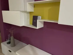 Parete attrezzata Light day comp.03 Orme in stile moderna a prezzo scontato