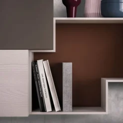 Parete attrezzata Light day comp.03 Orme in stile moderna a prezzo scontato