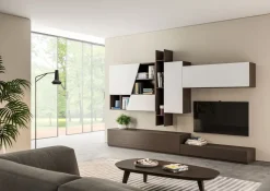 Parete attrezzata Living  578 dell'azienda Giessegi con un ribasso esclusivo