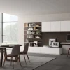 Parete attrezzata Living 569 Giessegi in stile moderno a prezzo scontato