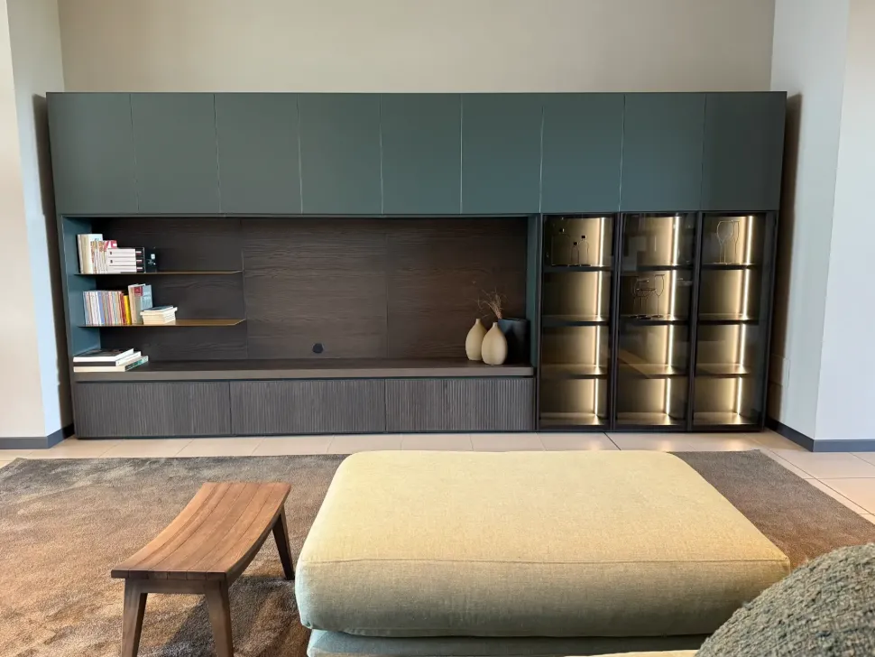 Parete attrezzata Living 2020 di Novamobili in OFFERTA OUTLET