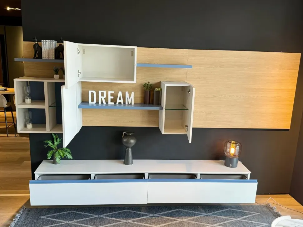 Parete attrezzata Living orme light collection del marchio Orme con un ribasso esclusivo