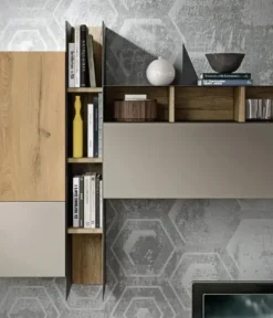 Parete attrezzata Lk08 siloma del marchio Siloma con uno sconto esclusivo