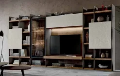 Parete attrezzata Mito 5.0 - qsm611 Imab in stile design a prezzo ribassato