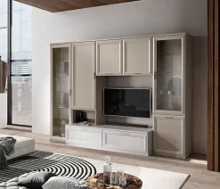 Parete attrezzata Mobile soggiorno modello jazz 135 di Gierre mobili in OFFERTA OUTLET