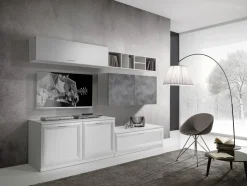 Parete attrezzata Mobile-soggiorno programma jazz scontato del 35% Gierre mobili in stile moderno a prezzo ribassato