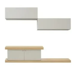 Parete attrezzata modello F2/ form line 240 con pensili di Forme’s: richiedi il prezzo riservato