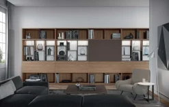 Parete attrezzata Mood 14 di Astor mobili scontata del 31%