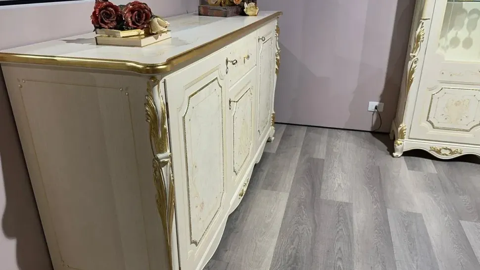 Parete attrezzata Morfeo Artigianale in stile classica a prezzo ribassato