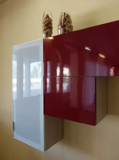 Parete attrezzata One day Siloma in stile moderno a prezzo scontato