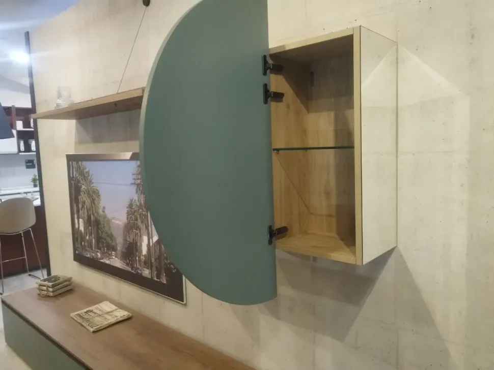 Parete attrezzata Parete attr tomasella pronta consegna dell'azienda Tomasella con un ribasso esclusivo