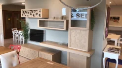 Parete attrezzata Parete dubai Artigianale in stile design a prezzo ribassato