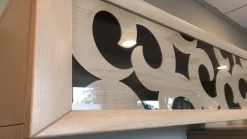 Parete attrezzata Parete dubai Artigianale in stile design a prezzo ribassato