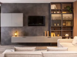 Parete attrezzata Plan 39 outlet della marca Diotti.com con un ribasso esclusivo