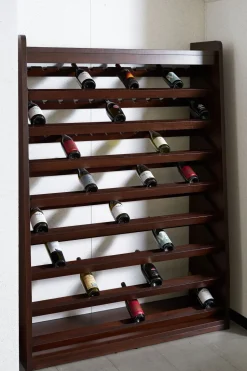 Parete attrezzata Porta bottiglie Artigianale in stile classica a prezzo ribassato