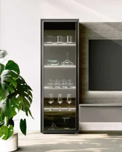 Parete attrezzata Qmc002 Imab in stile moderna a prezzo ribassato