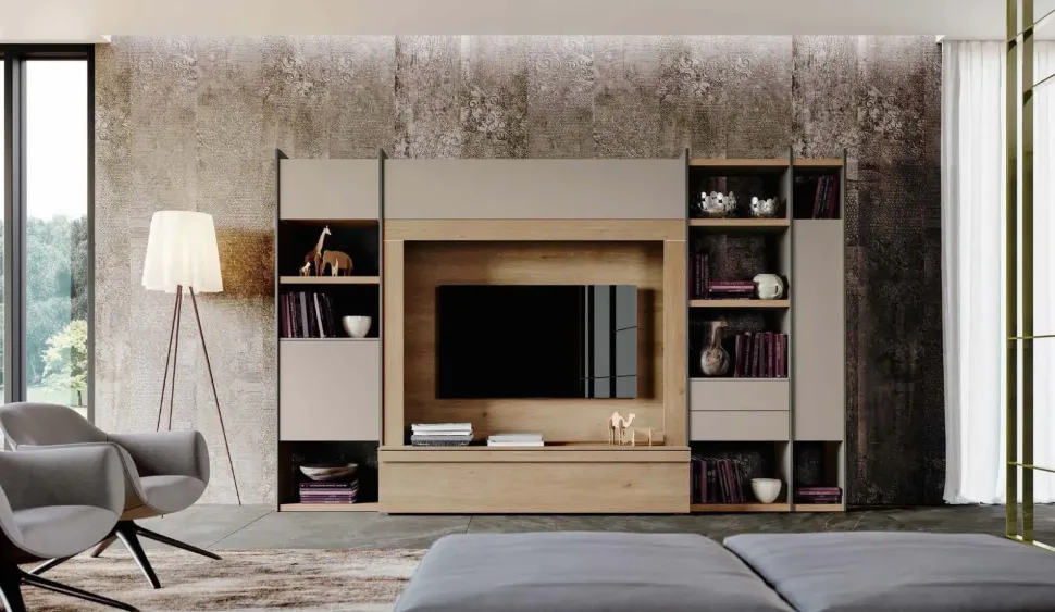 Parete attrezzata Qsm 627 del brand Imab con un ribasso esclusivo