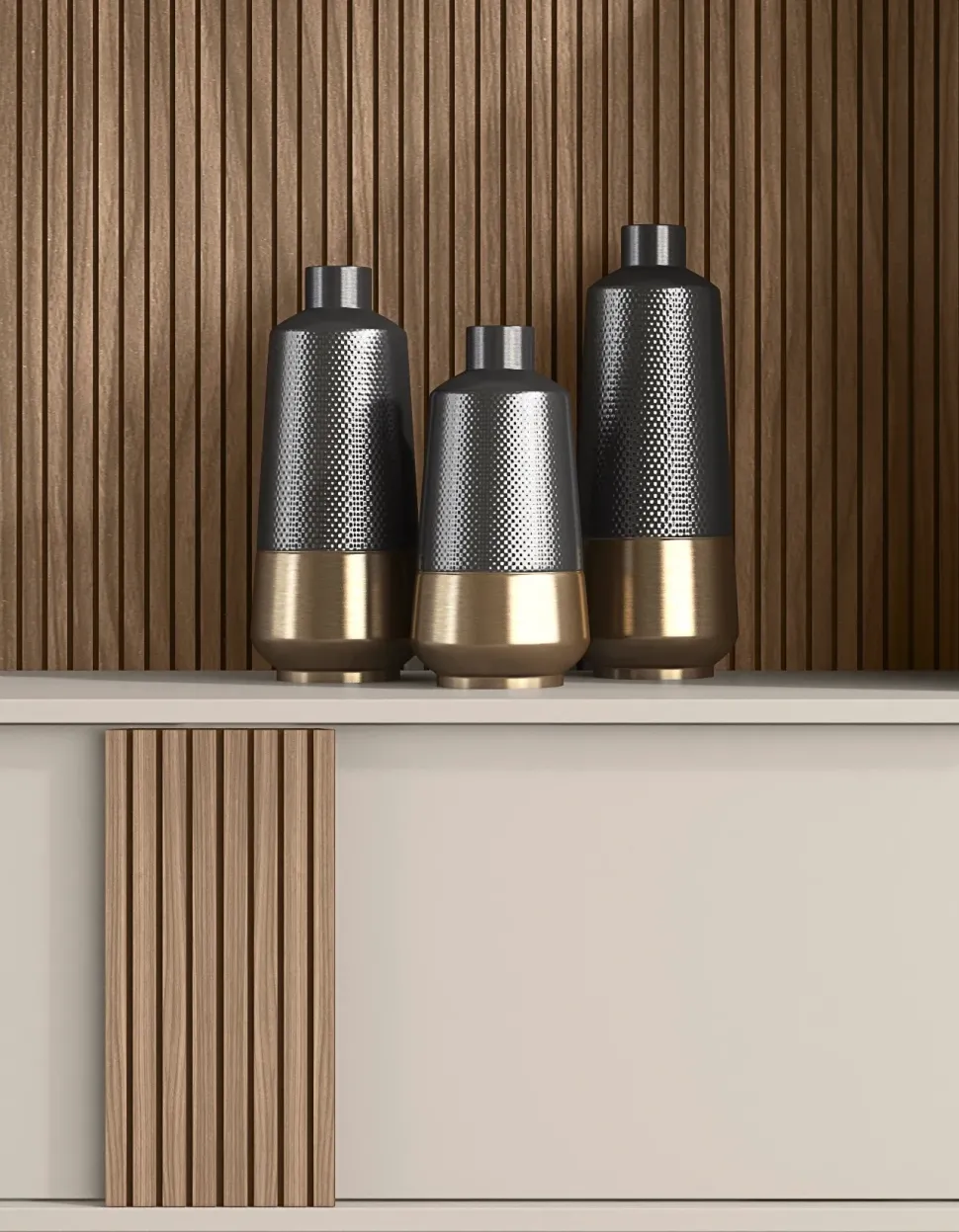 Parete attrezzata Riga day 05 di Collezione esclusiva in OFFERTA OUTLET