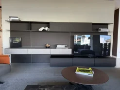 Parete attrezzata Rimadesio parete tv abacus di Rimadesio scontata del 35%