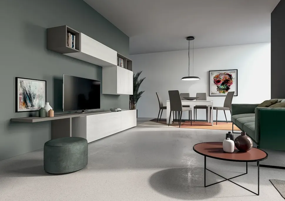 Parete attrezzata Rio della firma Santalucia con un ribasso esclusivo