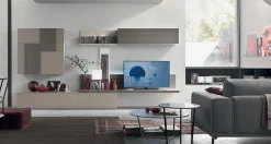 Parete attrezzata Sa 1561 Maronese acf in stile moderno a prezzo ribassato