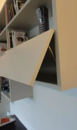 Parete attrezzata Sangiacomo Logo lampo PREZZI OUTLET