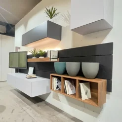 Parete attrezzata Sorvolo system di Fimar scontata del 68%