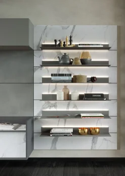 Parete attrezzata Story 4 di Astor mobili scontata del 35%