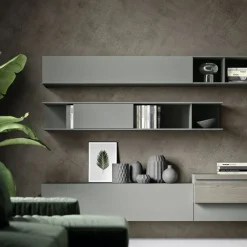 Parete attrezzata System day Orme in stile moderno a prezzo scontato
