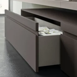 Parete attrezzata System day Homes in stile design a prezzo scontato